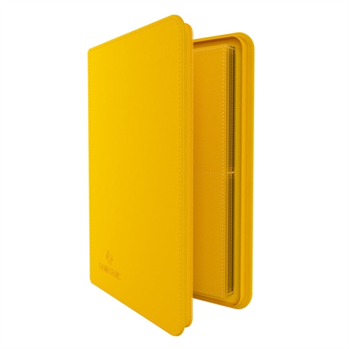 Gamegenic 8-Pocket Premium Zip-Album Portfolio - Yellow